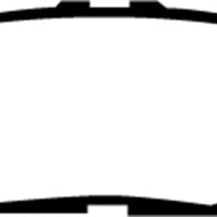EBC 93-94 Lexus LS400 4.0 Yellowstuff Rear Brake Pads - Brakes Rotors &
