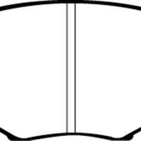 EBC 94-01 Mazda Miata MX5 1.8 Yellowstuff Front Brake Pads - Brakes Rotors &