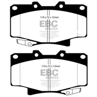 EBC 96-97 Lexus LX450 4.5 Yellowstuff Front Brake Pads - Brakes Rotors &