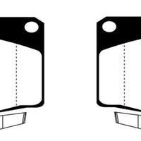 EBC 96-97 Lexus LX450 4.5 Yellowstuff Front Brake Pads - Brakes Rotors &