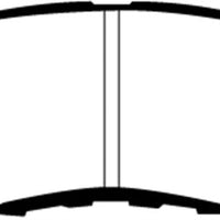 EBC 97 Acura CL 2.2 Redstuff Front Brake Pads - Brakes Rotors &