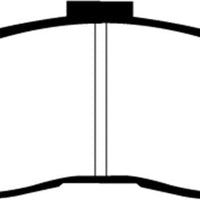 EBC 98-02 Chevrolet Camaro (4th Gen) 3.8 Yellowstuff Front Brake Pads - Brakes Rotors &