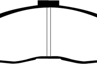 EBC 98-02 Chevrolet Camaro (4th Gen) 3.8 Yellowstuff Front Brake Pads - Brakes Rotors &