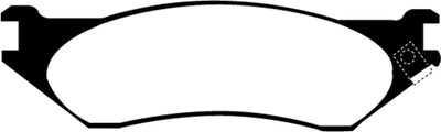 EBC 98-02 Dodge B150 B1500 Cargo 1500 Van 1/2 Ton Greenstuff Front Brake Pads - Brakes Rotors &