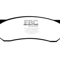 EBC 98-02 Dodge B150 B1500 Cargo 1500 Van 1/2 Ton Yellowstuff Front Brake Pads - Brakes Rotors &