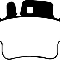 EBC 98-05 Porsche 911 (996) (Cast Iron Rotor only) 3.4 Carrera 2 Yellowstuff Front Brake Pads - Brakes Rotors &