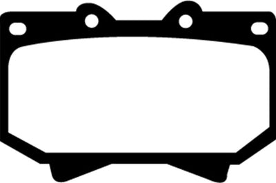 EBC 98-07 Lexus LX470 4.7 Yellowstuff Front Brake Pads - Brakes Rotors &