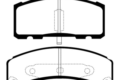 EBC 99-01 Cadillac Escalade 5.7 Greenstuff Front Brake Pads - Brakes Rotors &