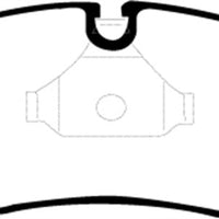 EBC 99-02 BMW Z3 2.5 Yellowstuff Front Brake Pads - Brakes Rotors &