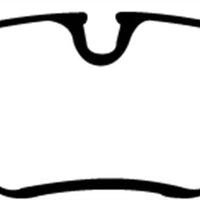 EBC 99-02 BMW Z3 2.5 Yellowstuff Rear Brake Pads - Brakes Rotors &