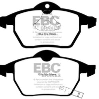 EBC 99-02 Saab 9-3 2.0 Turbo Yellowstuff Front Brake Pads - Brakes Rotors &