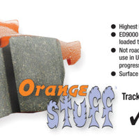 EBC 99-03 Aston Martin DB7 5.9 Orangestuff Front Brake Pads - Brakes Rotors &