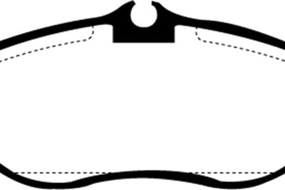 EBC 99-03 Land Rover Discovery (Series 2) 4.0 Greenstuff Front Brake Pads - Brakes Rotors &