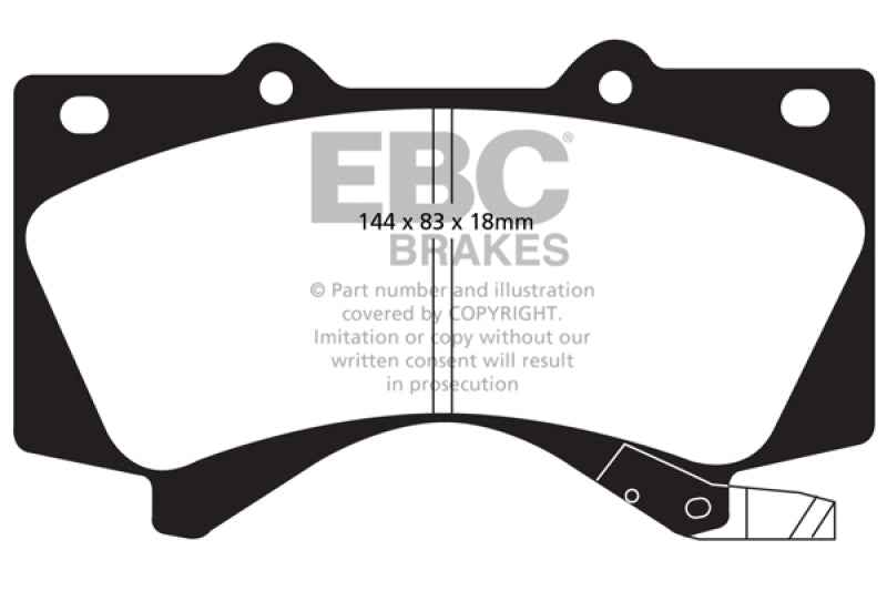 EBC Brakes Bluestuff Street and Track Day Brake Pads - Rotors &