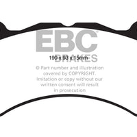 EBC Brakes Bluestuff Street and Track Day Brake Pads - Rotors &
