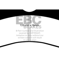 EBC Brakes Yellowstuff Performance Brake Pads - Rotors &