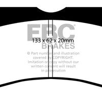 EBC Brakes Yellowstuff Performance Brake Pads - Rotors &