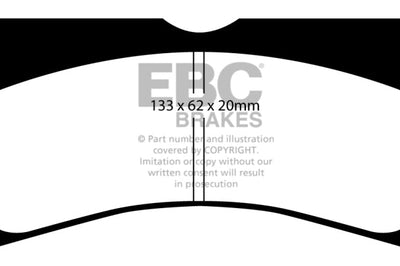 EBC Brakes Yellowstuff Performance Brake Pads - Rotors &