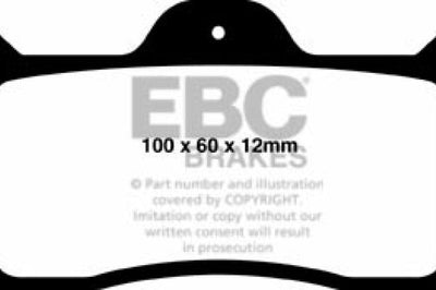 EBC Brakes Yellowstuff Performance Brake Pads - Rotors &