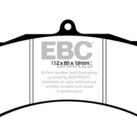 EBC Brakes Yellowstuff Performance Brake Pads - Rotors &
