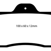 EBC Brakes Yellowstuff Performance Brake Pads - Rotors &