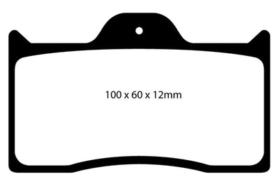 EBC Brakes Yellowstuff Performance Brake Pads - Rotors &