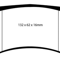 EBC Ford Saleen Mustang Alcon front calipers Yellowstuff Front Brake Pads - Brakes Rotors &