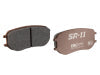 EBC Racing 06-13 Chevrolet Corvette (C6) Z06 7.0L SR-11 Sintered Race Front Brake Pads - Brakes Rotors &