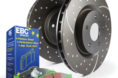 EBC S10 Kits Greenstuff Pads and GD Rotors - Brakes &