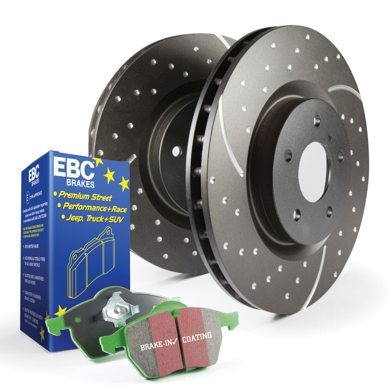 EBC S10 Kits Greenstuff Pads and GD Rotors - Brakes &