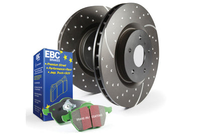 EBC S10 Kits Greenstuff Pads and GD Rotors - Brakes &