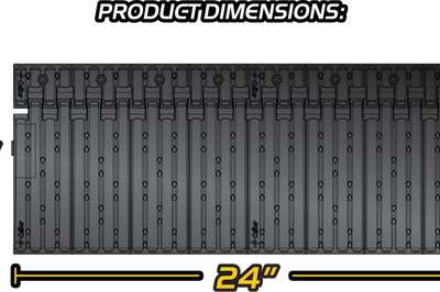 Caliber Edge Glide V2.0 48’’ Kit 24’’w X 9’’l 2/pk - Snowmobile Collection