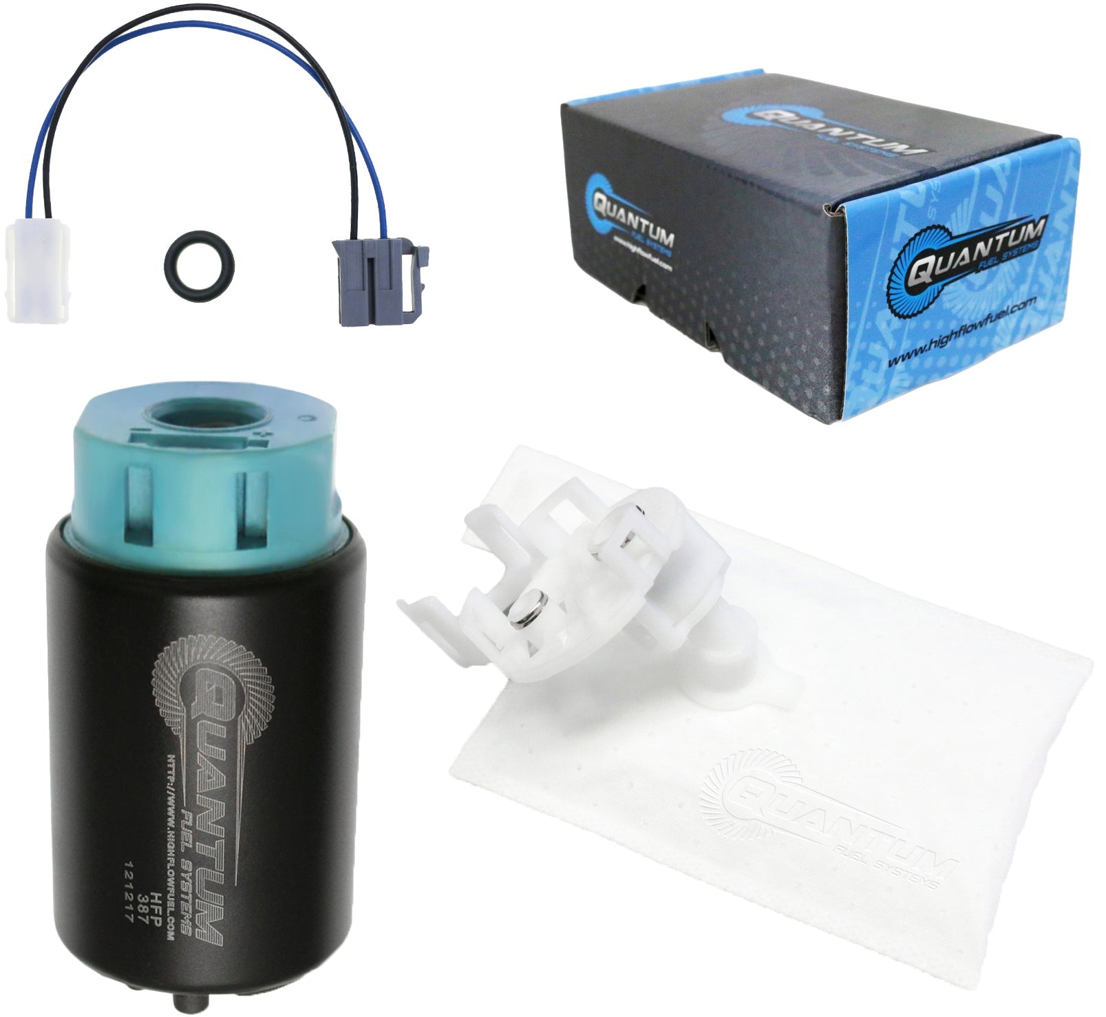 QUANTUM Electric Fuel Pump Kit - Intake/Carb/Fuel System
