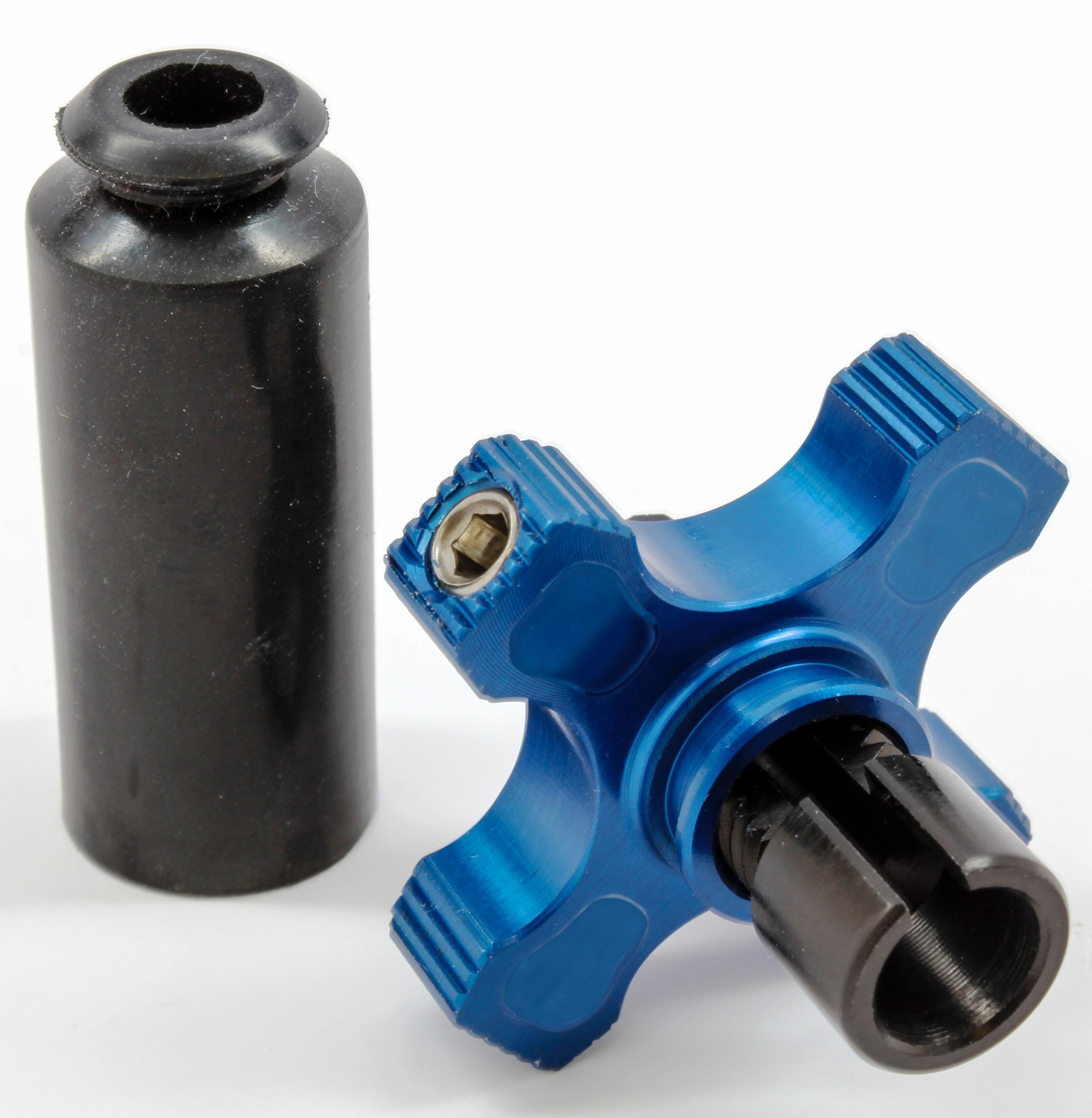 Works Elite Perch Thumbwheel Green - Blue - Offroad Collection