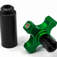 Works Elite Perch Thumbwheel Green - Blue - Offroad Collection