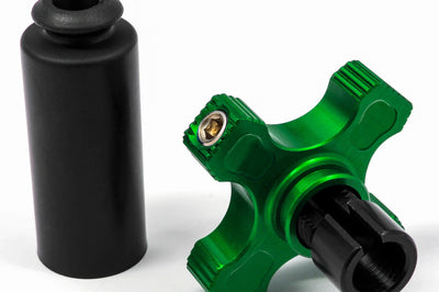 Works Elite Perch Thumbwheel Green - Offroad Collection