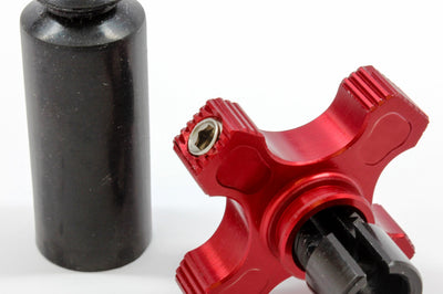 Works Elite Perch Thumbwheel Green - Red - Offroad Collection