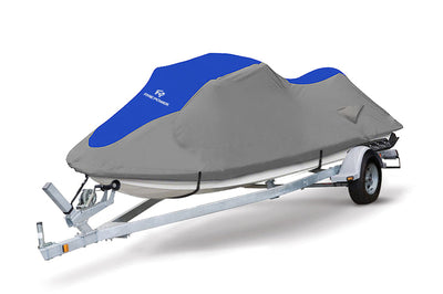 Fire Power Elite Series Pwc Cover X-large Grey/blue 136’’ - 145’’ - Watercraft Collection