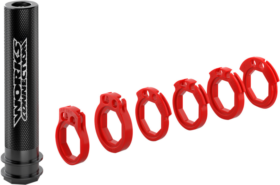 Works Elite Throttle Tube - Black - Offroad Collection