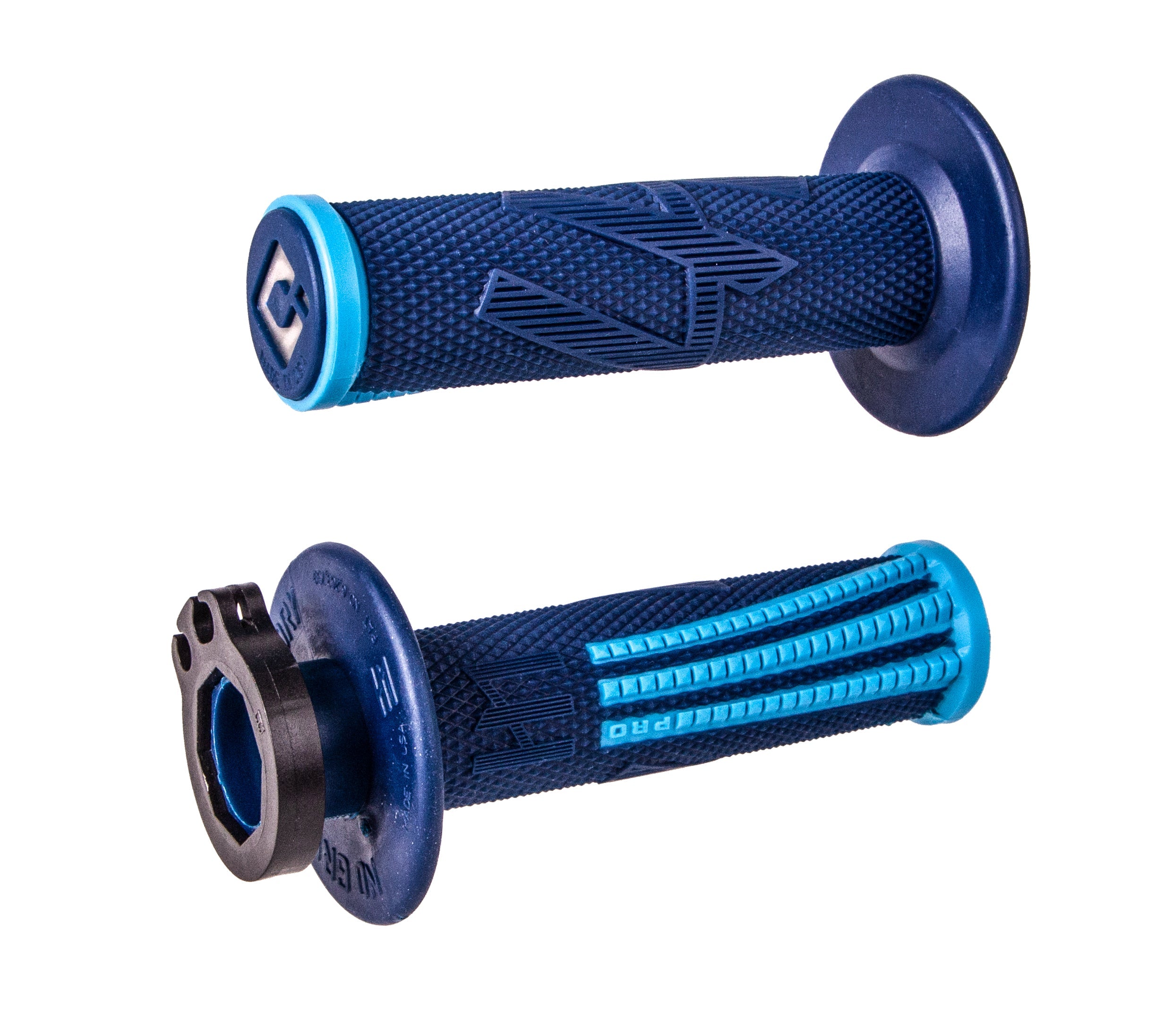 ODI Emig Prov2 Lock On Grip Blue/Light Blue