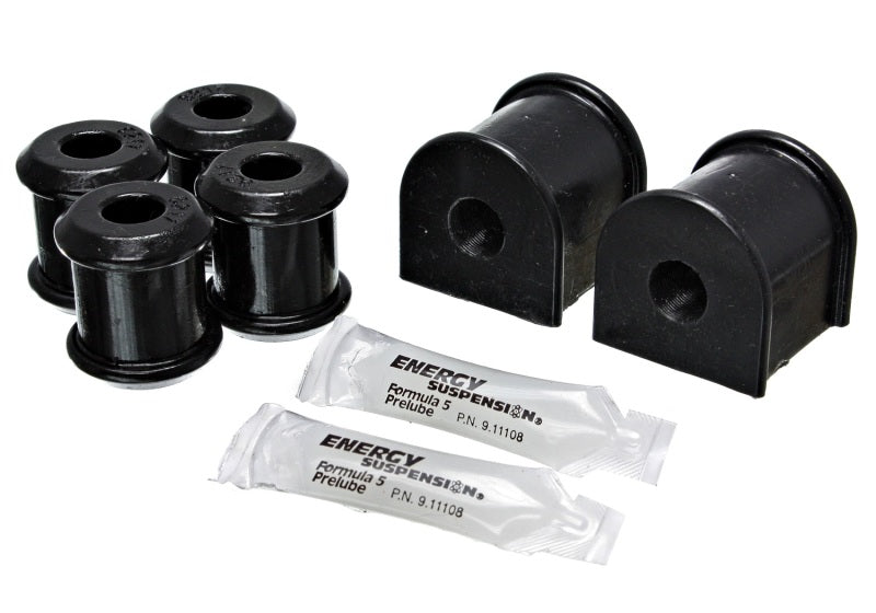 Energy Suspension 00-04 Dodge Dakota 4WD / 00-03 Durango Black 15mm Rear Sway Bar Bushing Set
