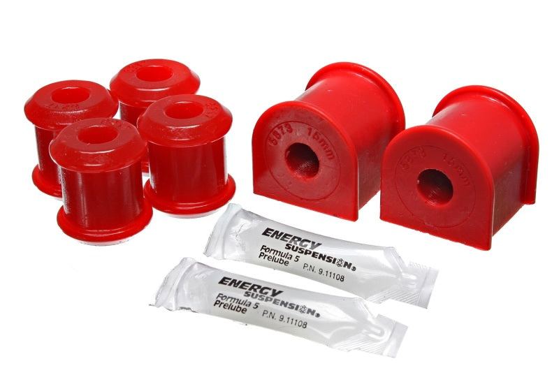 Energy Suspension 00-04 Dodge Dakota 4WD / 00-03 Durango Red 15mm Rear Sway Bar Bushing Set
