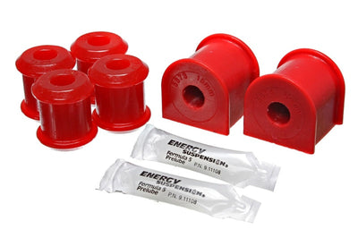 Energy Suspension 00-04 Dodge Dakota 4WD / 00-03 Durango Red 15mm Rear Sway Bar Bushing Set