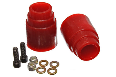 Energy Suspension 00-04 Ford Excursion Red Rear Axle Bump Stop Set