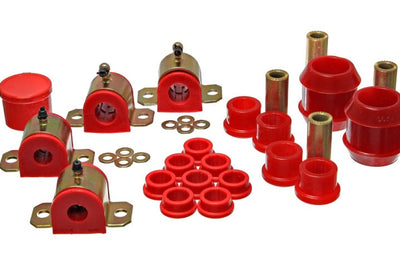 Energy Suspension 00-05 Toyota Celica Red Hyper-Flex Master Bushing Set