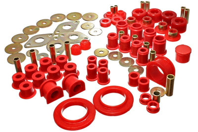 Energy Suspension 01-04 Toyota Tacoma Red Hyper-Flex Master Bushing Set