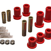 Energy Suspension 01-06 GM Silverado C2500 HD 2WD/K2500 4WD Red Front End Control Arm Bushing Set