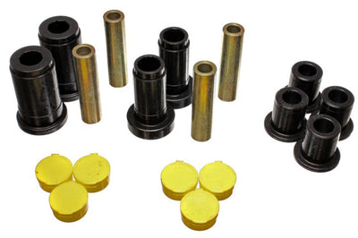 Energy Suspension 02-05 Dodge Ram 1500 2WD Black Front Control Arm Bushing Set