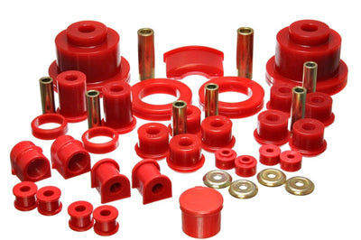 Energy Suspension 04 Pontiac GTO Red Hyper-flex Master Bushing Set