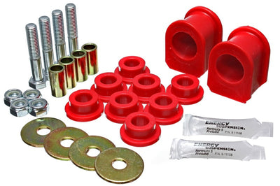 Energy Suspension 05-07 Ford Mustang Red Rear Sway Bar Frame Bushings (Must Reuse All Metal Parts)